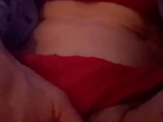 Hot blonde milf masturbates in public spa 7/16