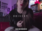 Joi -  guiding her handjob with 22cm dildo 1/16