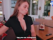 Broke Cutie Trades Her Throat and Pussy for a Quick Payday 4/16