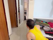 Daddy, daddy, fuck us, please, homemade FFM threesome 5/16