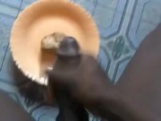 CUM ON MY CAKE BEFORE EATING IT ALL