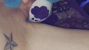 Smothering My Care Bear With My Feet Before He Makes Me Precum