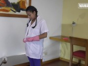 Lesbian Maid Maria Antonia Alzate Licks & Fingers Boss To Orgasm - MAMACITAZ 2/16