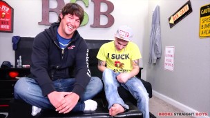 Straight Boy Teaches How To Suck Cock