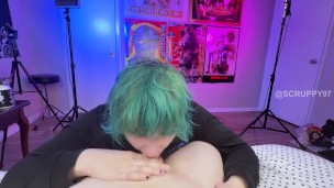 Chubby Thick Emo Girl Huge Tits Sloppy Deepthroat and Tittyfuck