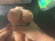 Big Dick Cums On Sex Toy ASMR 7/16