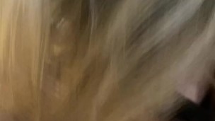 Hot Blonde MILF gives amazing blowjob💦💦💦💦💦💦