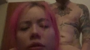 Pinky & Red91 doggy style cum on ass