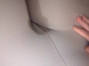 Female Pee desperation in shorts 10/16