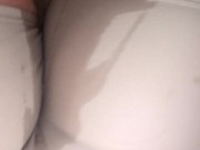 Female Pee desperation in shorts 16/16