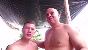 Dont miss a huge cum load over this hot chest and then lick it all for a hot kisscum