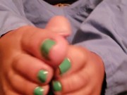 Footjob From Sexy Asian Nurse! 6/16