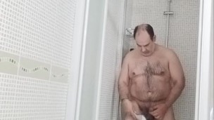 Ducha caliente de hombre caliente (PARTE 2)