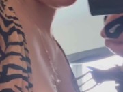 Taking my boyfriend’s cum before he goes to work