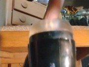 Autostroker milks my cock dry💪 13/16