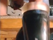 Autostroker milks my cock dry💪 3/16