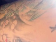 NZ goth girl upskirt beach walk 10/16