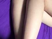 Native American Slut loves getting her feet & titty's fucked & cummed on at just 18 years old! 4/16