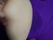 Native American Slut loves getting her feet & titty's fucked & cummed on at just 18 years old! 9/16