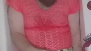 Little ABDL Sissy Femboy Throbbing Dildo Toy Hot Wet and Wild Foxy Peg My Ass! Cloth Adult Diaper P1