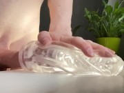 Femboy fucks fleshlight 5/16