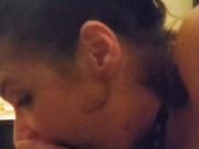 Slutty gf gives blowjob 5/16