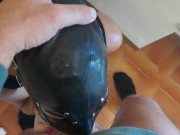 POV smoking blowjob with huge load of cum on my mouth