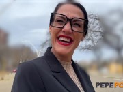 Adela Myers is the horny teacher who will teach today’s class 2/16