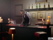 MILFY Curvy MILF Lauren Phillips And Blonde Hottie Ashley Alexander Devour Bartender's BBC 3/16