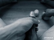 Black and White handjob.hot! 13/16