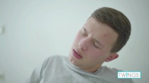 Slender Twink Aaron A Strokes His Cock And Pokes His Butt!