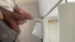 Public toilet in the office