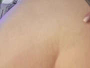 Jumping my ass on a dildo 13/16