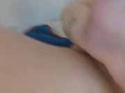 Omg look at the cum run out of my used milf pussy 16/16