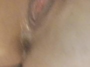 Omg look at the cum run out of my used milf pussy 3/16