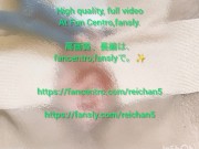 It's a self-satisfied masturbation session with sideways penetration and electric current. 13/16