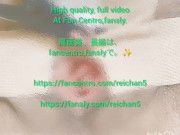 It's a self-satisfied masturbation session with sideways penetration and electric current. 14/16