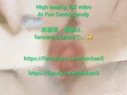 It's a self-satisfied masturbation session with sideways penetration and electric current. 5/16