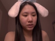 Cute Little Asian Bunny Girl ASMR - Isaiah 25-29 - Sister in Christ 13/16