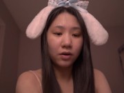 Cute Little Asian Bunny Girl ASMR - Isaiah 25-29 - Sister in Christ 2/16
