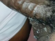 MY FREAKY BIG BOOTY BABY GETS HER THROAT FUCKED UP UNTIL SHE THROWS UP!!!!!!!! 7/16