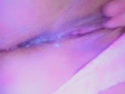 Pretty wet tight pussy squirtin 10/16