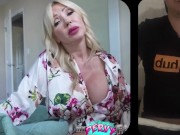 Mi madrastra Victoria me masturba con sus grandes tetas (Porno Reacción) 3/16