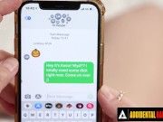 ACCIDENTAL GANGBANG - Horny Keira Croft Gets Gangbanged By ALL Her Booty Calls