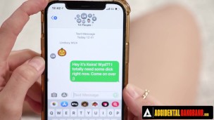 ACCIDENTAL GANGBANG - Horny Keira Croft Gets Gangbanged By ALL Her Booty Calls