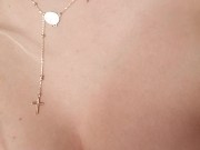 Hands gripping, body shaking, completely lost in sensation 11/16