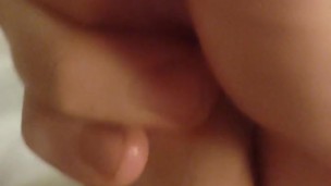 Watch me shoot my creamy load over myself