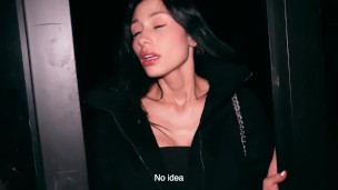 POV: WINE NIGHT TAKE A WILD TURN WHEN SEXY LOST GIRL CAME TO MY HOUSE