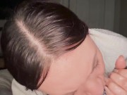 POV Blowjob: Blowing Bubbles on Big Dick 🫧 Sloppy BJ - Screenshot 13 of 16 - Deep Throat