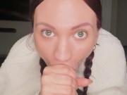 POV Blowjob: Blowing Bubbles on Big Dick 🫧 Sloppy BJ - Screenshot 6 of 16 - HD